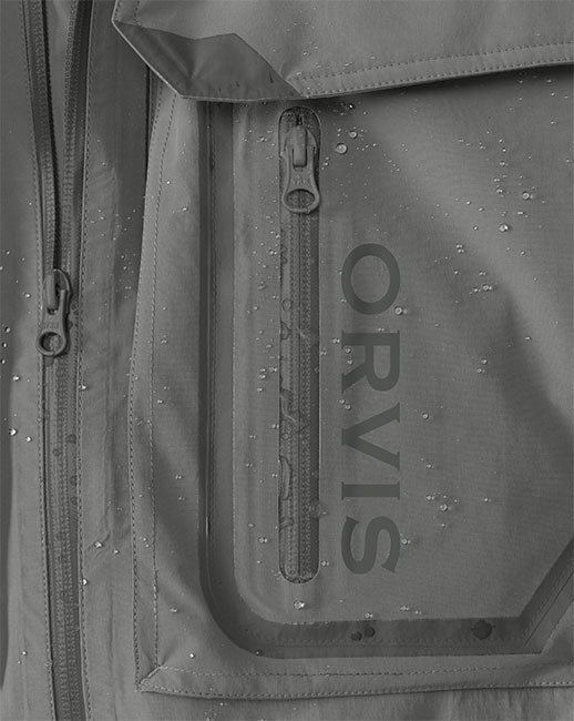 Orvis Clearwater Wading Jacket -pockets - CrossCurrents Fly Shop Missouri  River Craig, Montana