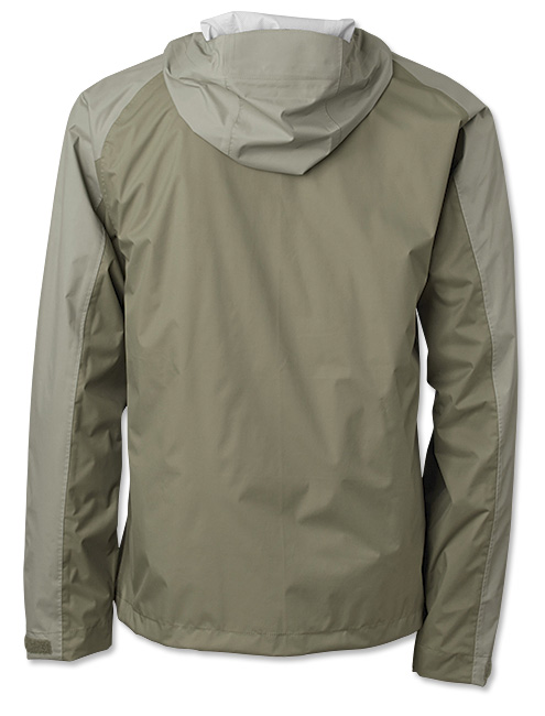 Orvis Encounter Rain Jacket is packable waterproof/breathable