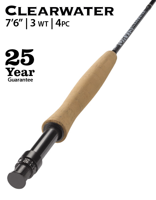 9'0" 5wt 2019 Orvis Clearwater 905-4 Fly Rod Outfit 