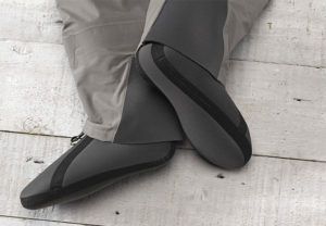 Orvis Ultralight Convertible Wader booties and gravel guards