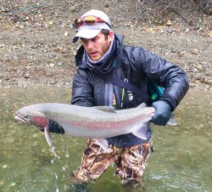 Orvis PRO Wading Jacket on Henry in BC