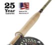 Orvis Superfine Glass 8′ 5wt Fly Rod Outfit