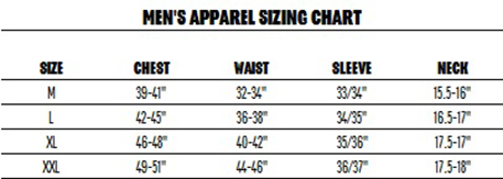 Redington Size Chart