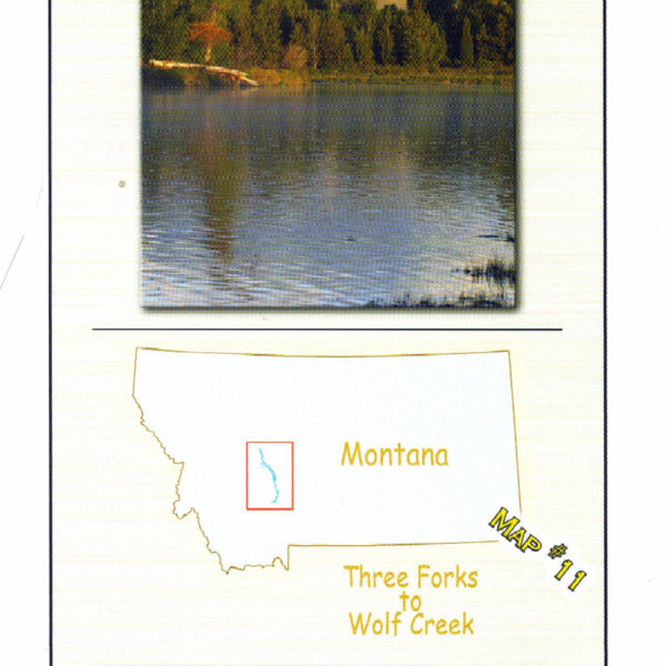 Missouri River Map (Three Forks to Wolf Creek)