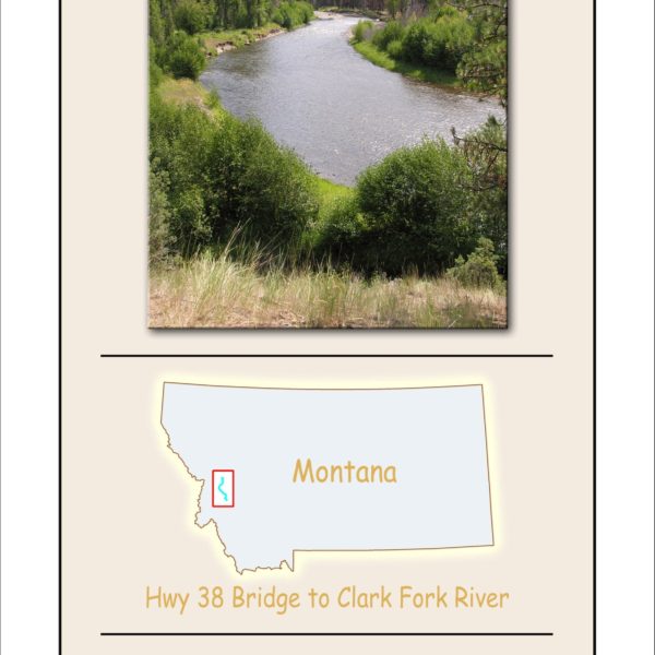 Rock Creek Map by River Rat Maps