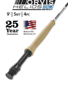 2M48 Orvis Helios 3D 9' 5-weight Fly Rod