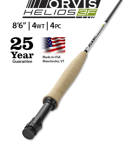 Orvis Helios 3F 8'6" 4-weight Fly Rod