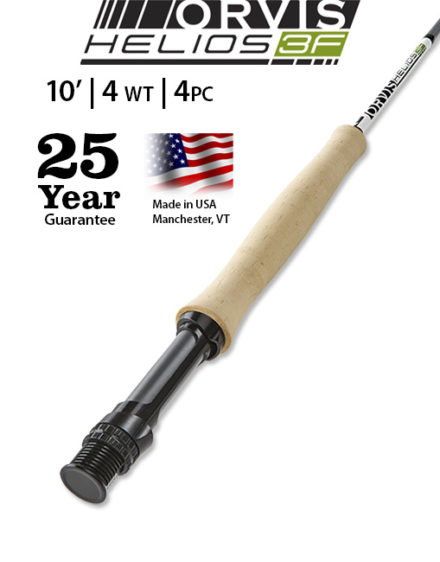 Orvis Recon 10' 3-Weight Fly Rod high performance, USA made Euro Rod