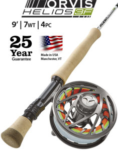2M4M Orvis Helios 3F 9' 7-weight Rod Outfit
