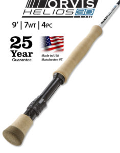 2M5A Orvis Helios 3D 9' 7-weight Fly Rod