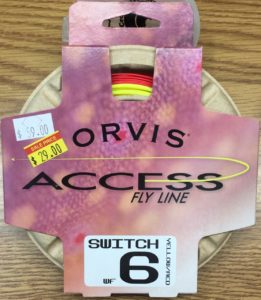 6T8Y21406 Orvis Access Switch Fly Line