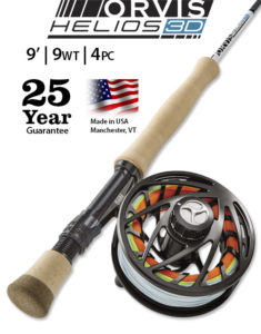 Orvis Helios 3D 9' 9-weight Fly Rod Outfit