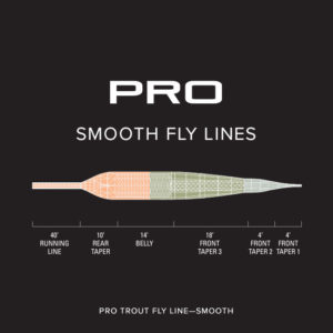 Orvis PRO Trout Smooth Fly Line profile
