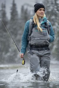 Orvis Womens PRO Wader in action 2