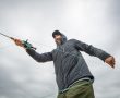 Orvis PRO Insulated Hoody in action