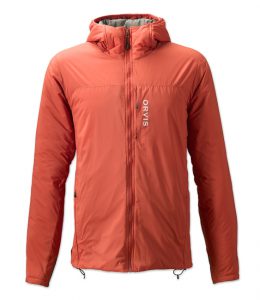 Orvis PRO Insulated Hoody zipped up