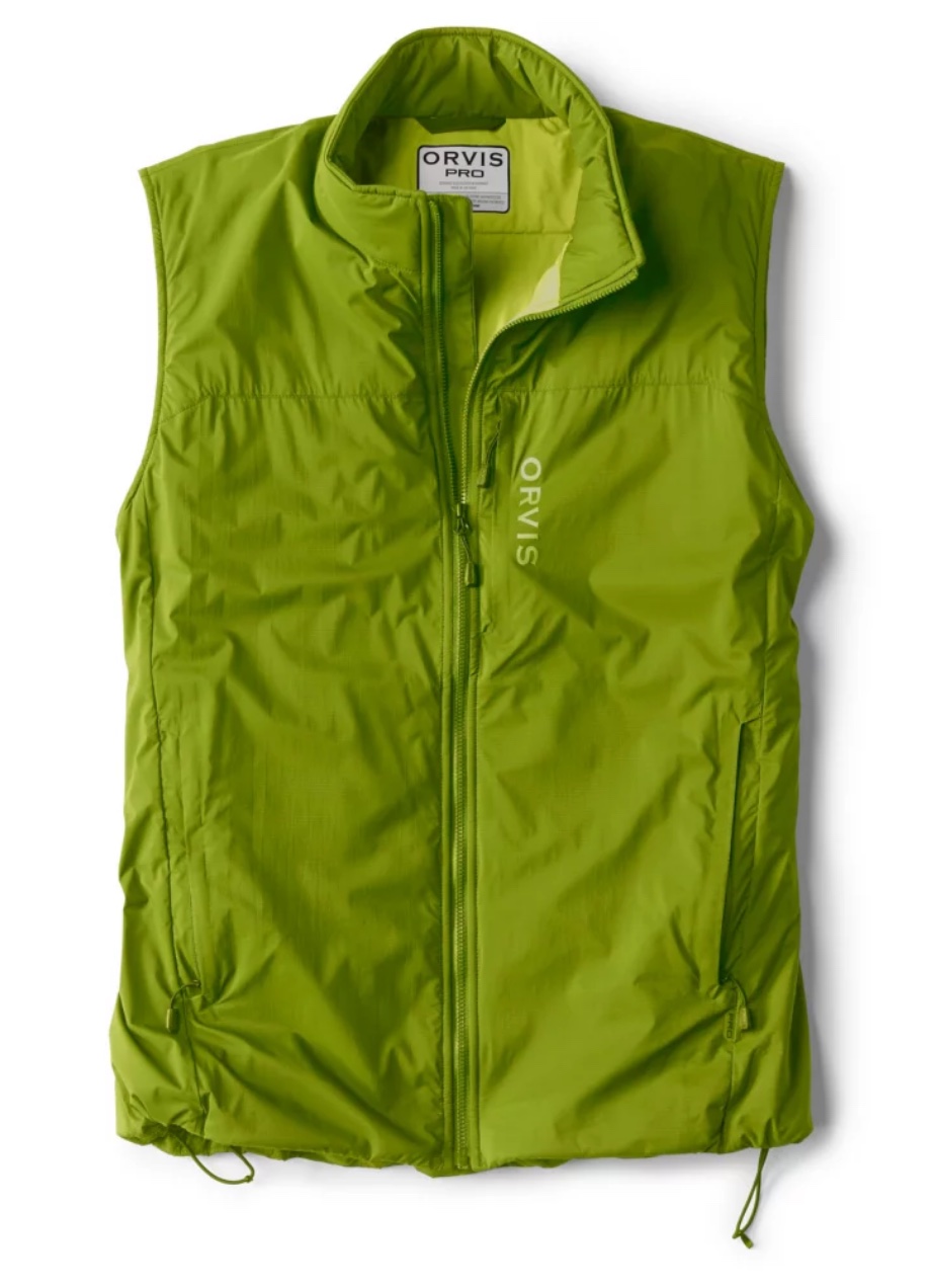 Orvis Men's PRO Insulated Vest keeps you warm and comfortable