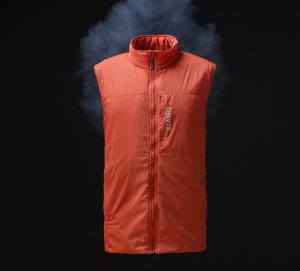 Orvis Men's PRO Insulated Vest in Hot Sauce 2