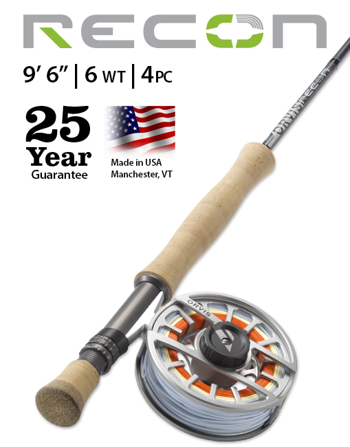 Orvis Recon 9' 6-Weight Fly Rod high performance and American made