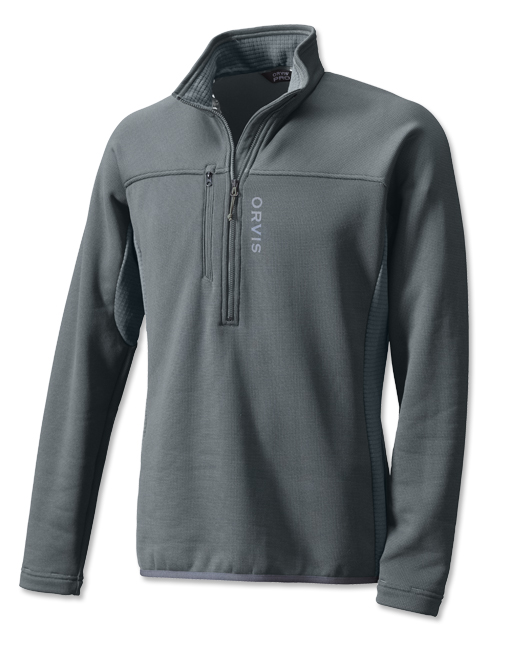 Orvis Men's PRO Half-Zip Fleece keeps you comfortable, warm and stylin!