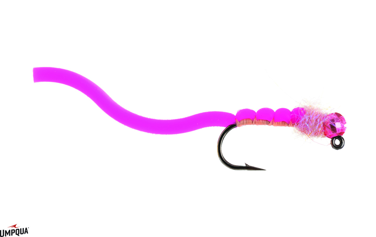 Squirmy Wormy Jig is deadly for Euronymphing or under a bobber