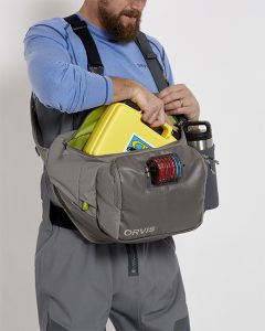 Orvis Guide Sling Pack -in action