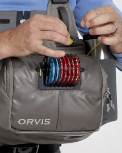 Orvis Sling Pack -tippet rack